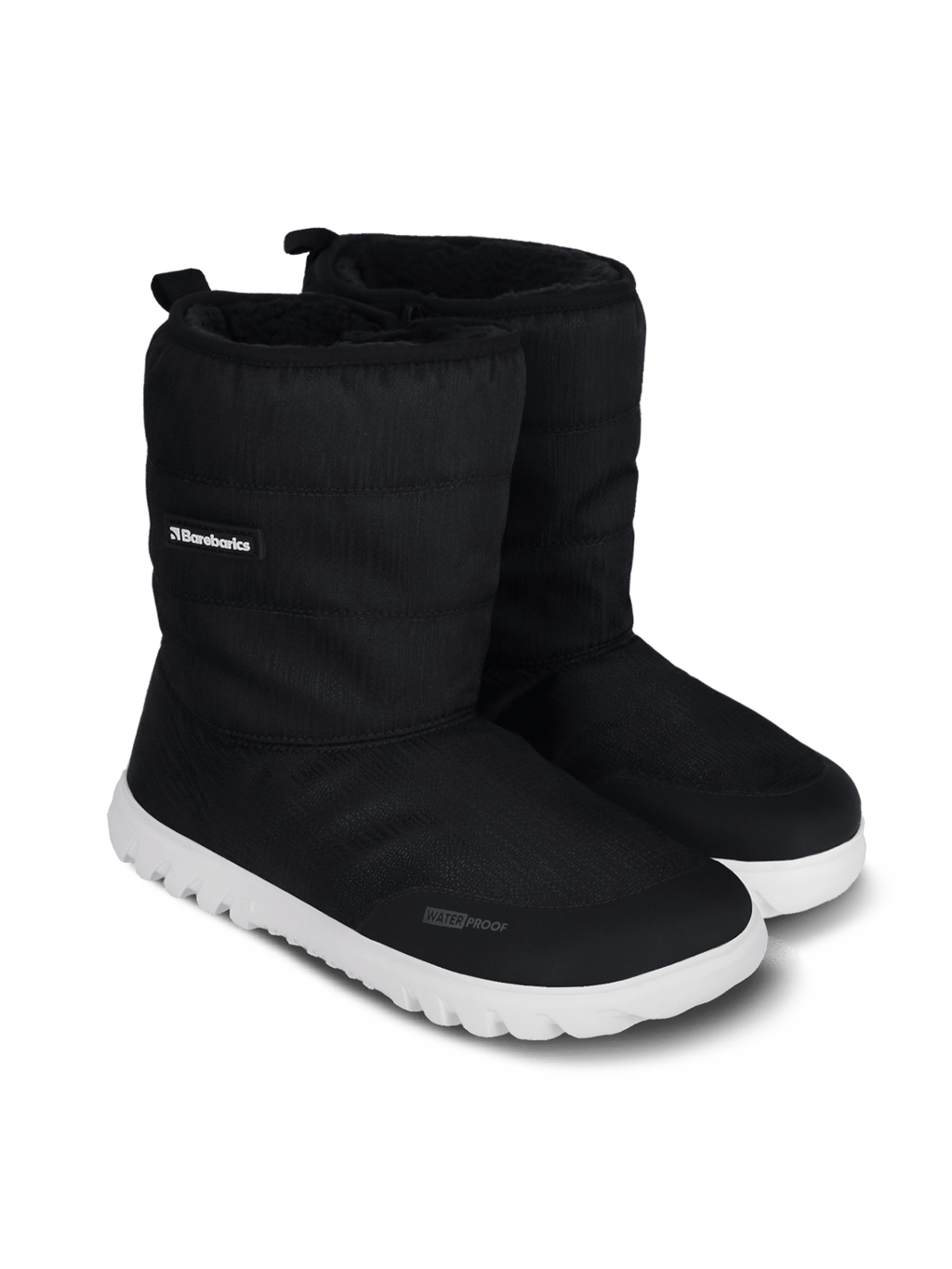 Winter Barefoot Boots Barebarics PolarStride - Black - Barefoot Shoe Store