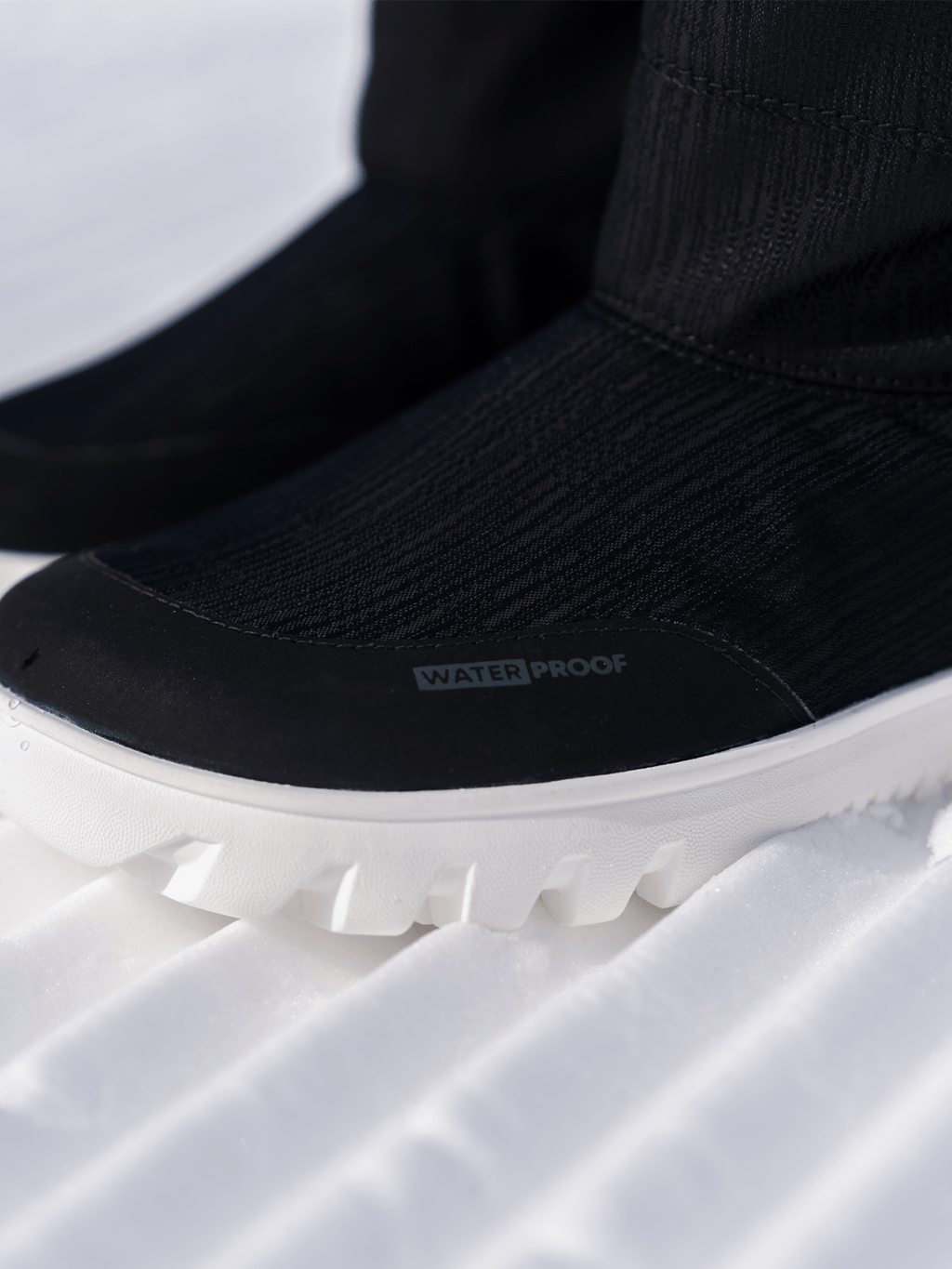 Winter Barefoot Boots Barebarics PolarStride - Black - Barefoot Shoe Store