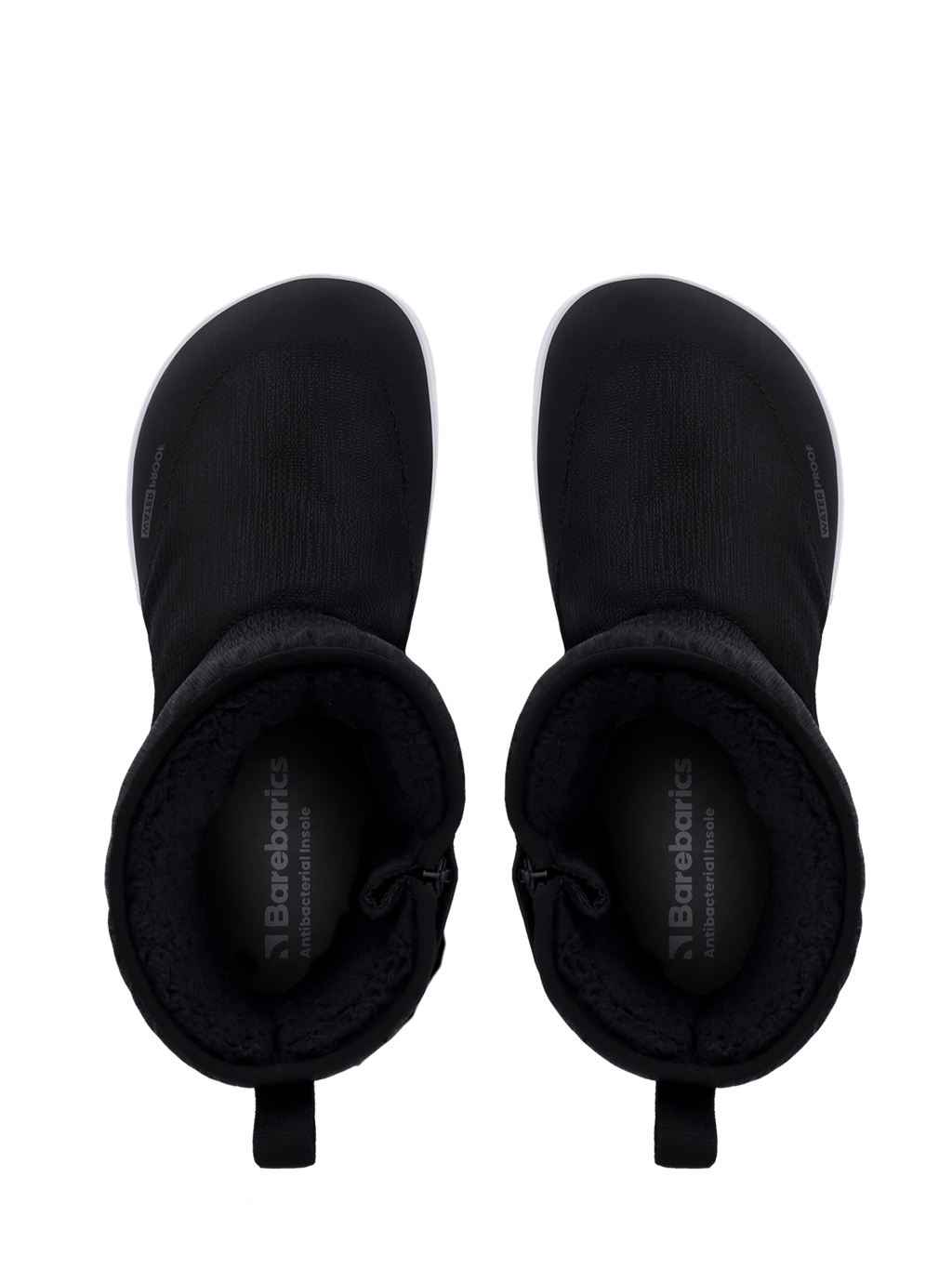 Winter Barefoot Boots Barebarics PolarStride - Black - Barefoot Shoe Store