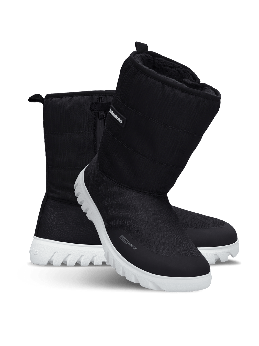Winter Barefoot Boots Barebarics PolarStride - Black - Barefoot Shoe Store