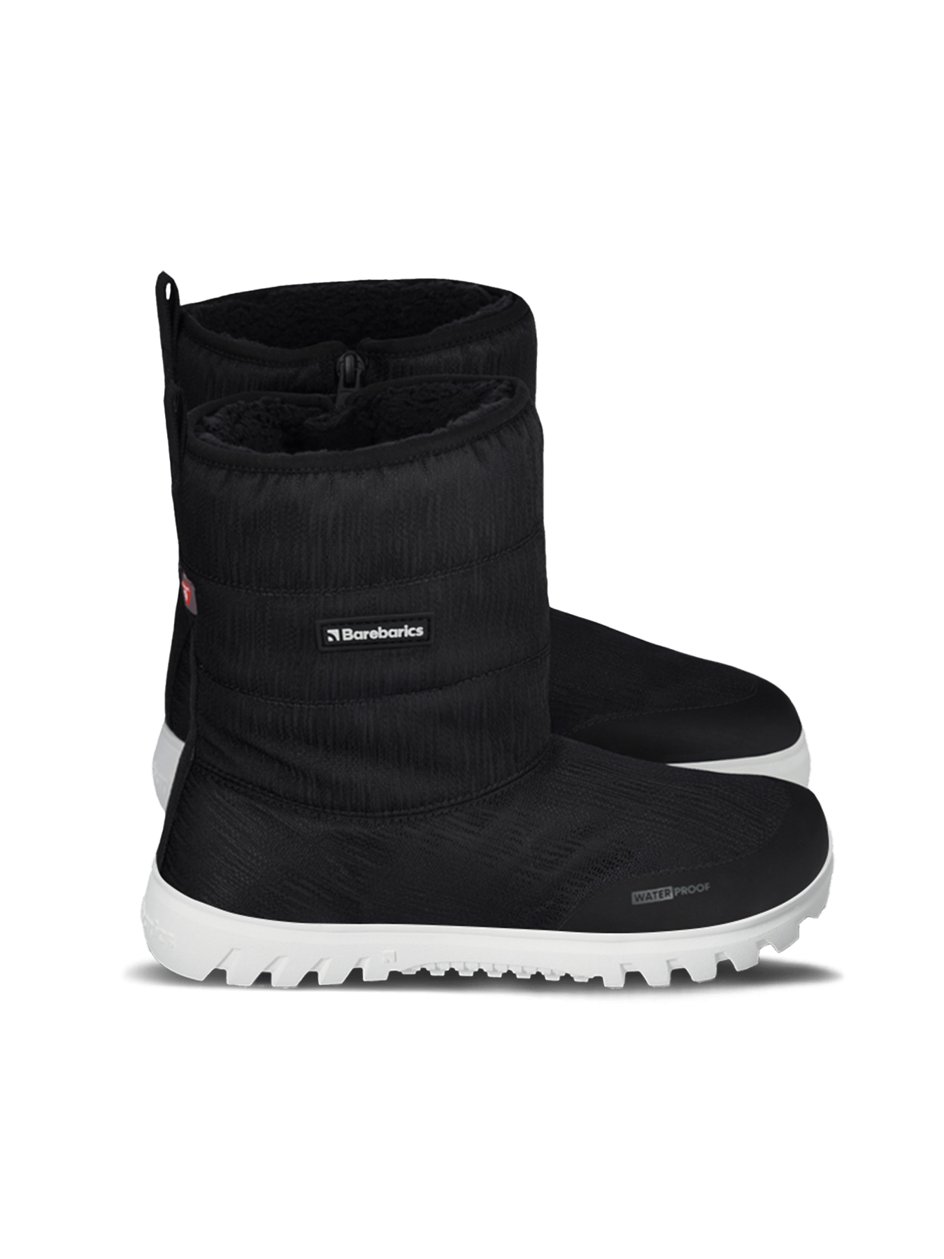 Winter Barefoot Boots Barebarics PolarStride - Black - Barefoot Shoe Store