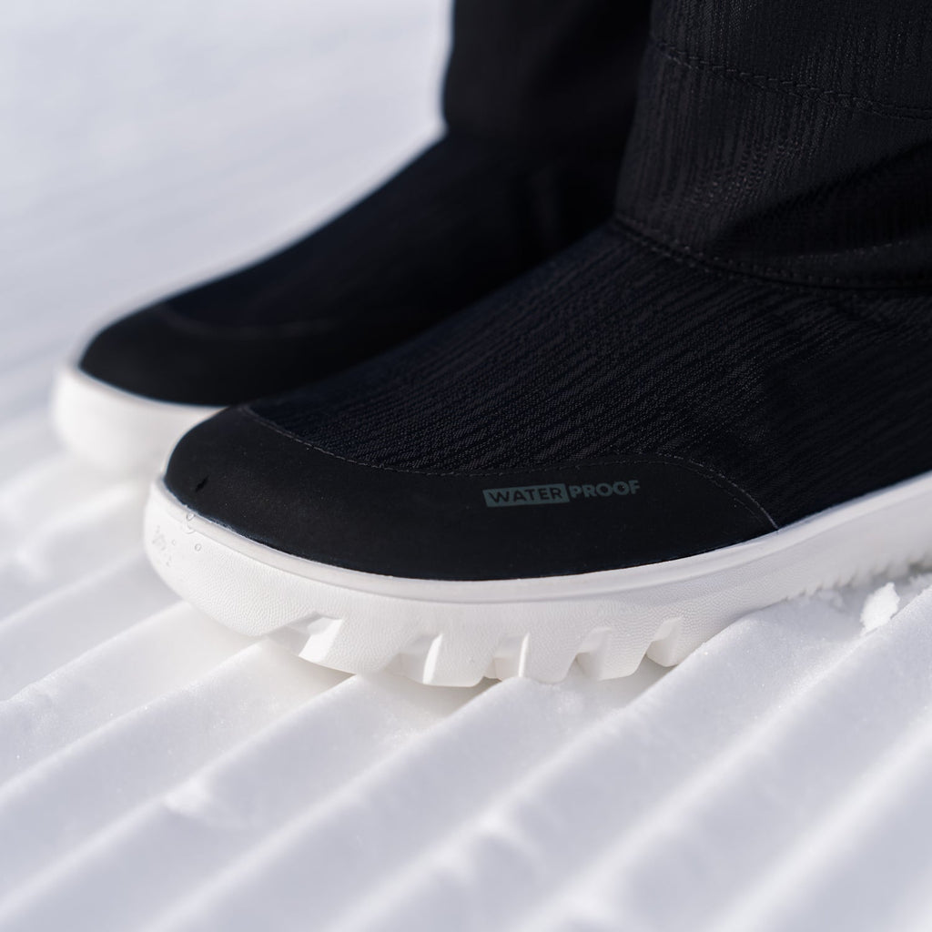 Winter Barefoot Boots Barebarics PolarStride - Black - Barefoot Shoe Store