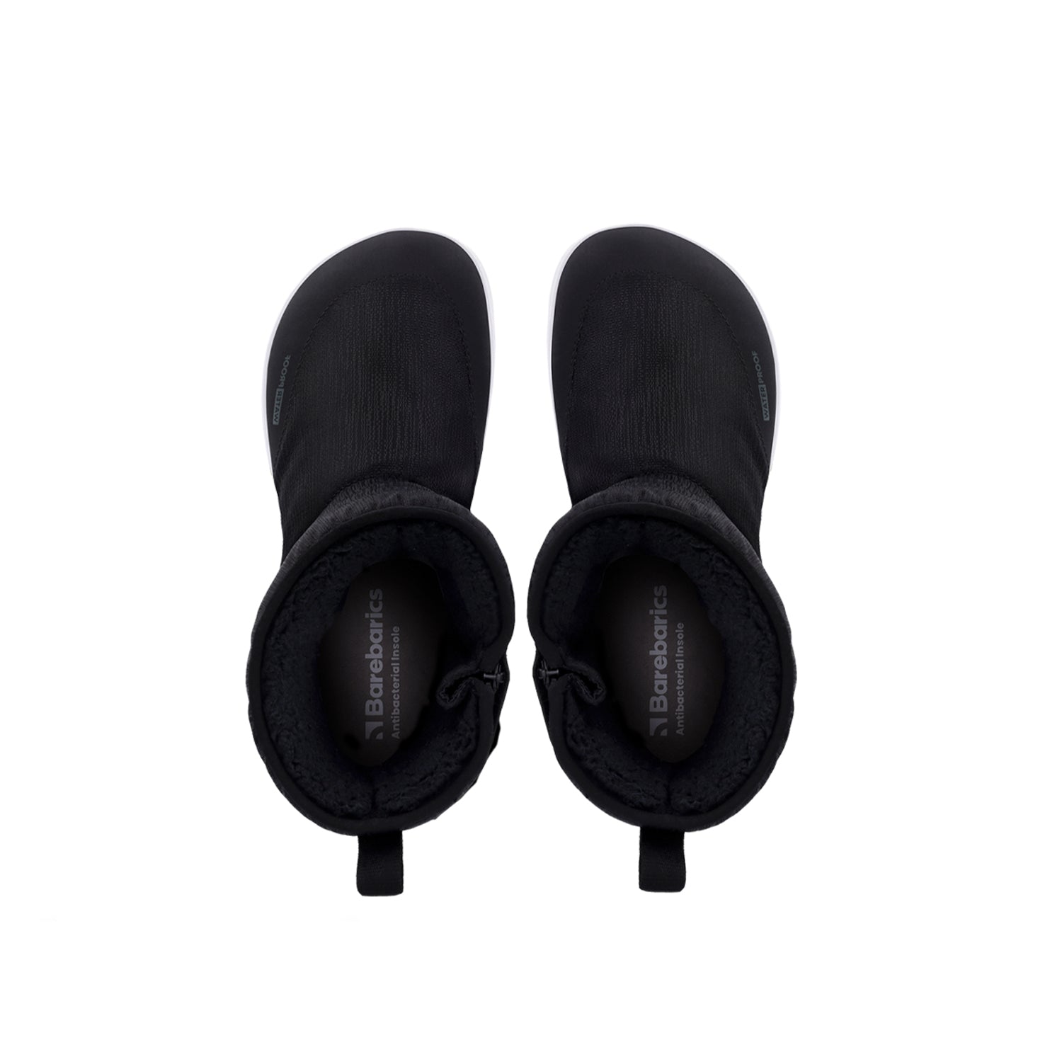 Winter Barefoot Boots Barebarics PolarStride - Black - Barefoot Shoe Store