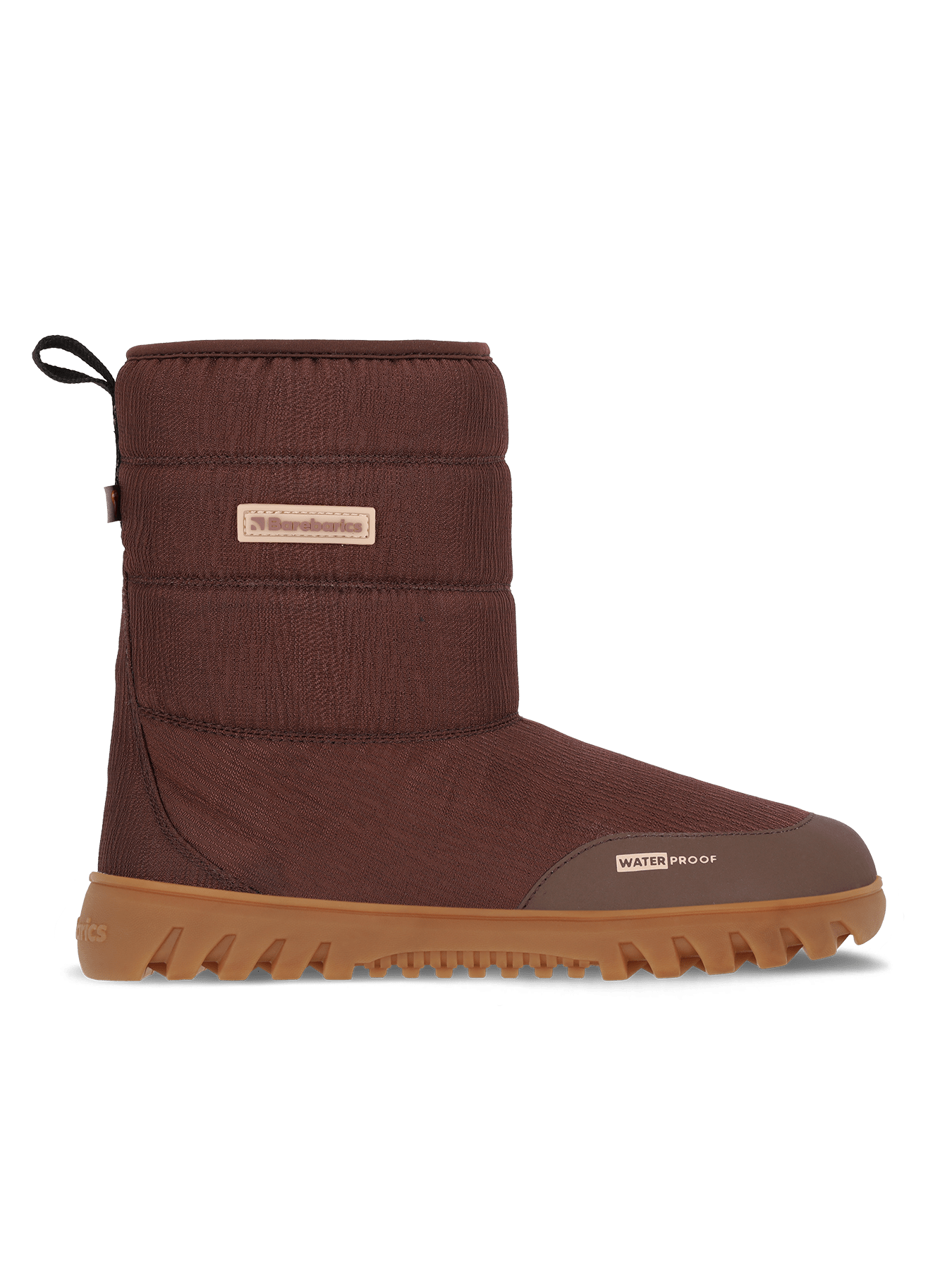 Winter Barefoot Boots Barebarics PolarStride - Copper Brown - Barefoot Shoe Store