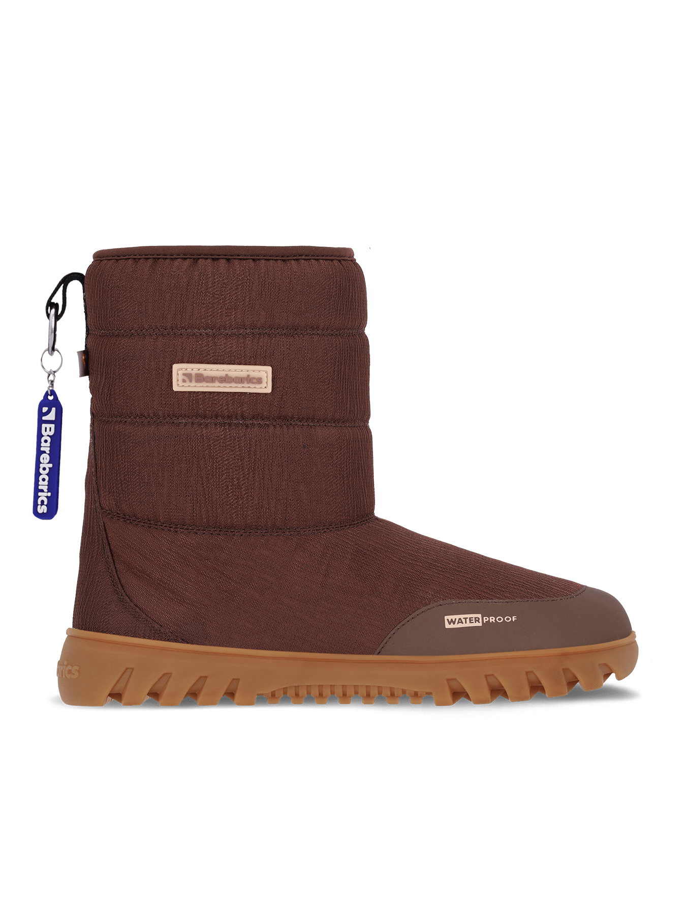 Winter Barefoot Boots Barebarics PolarStride - Copper Brown - Barefoot Shoe Store