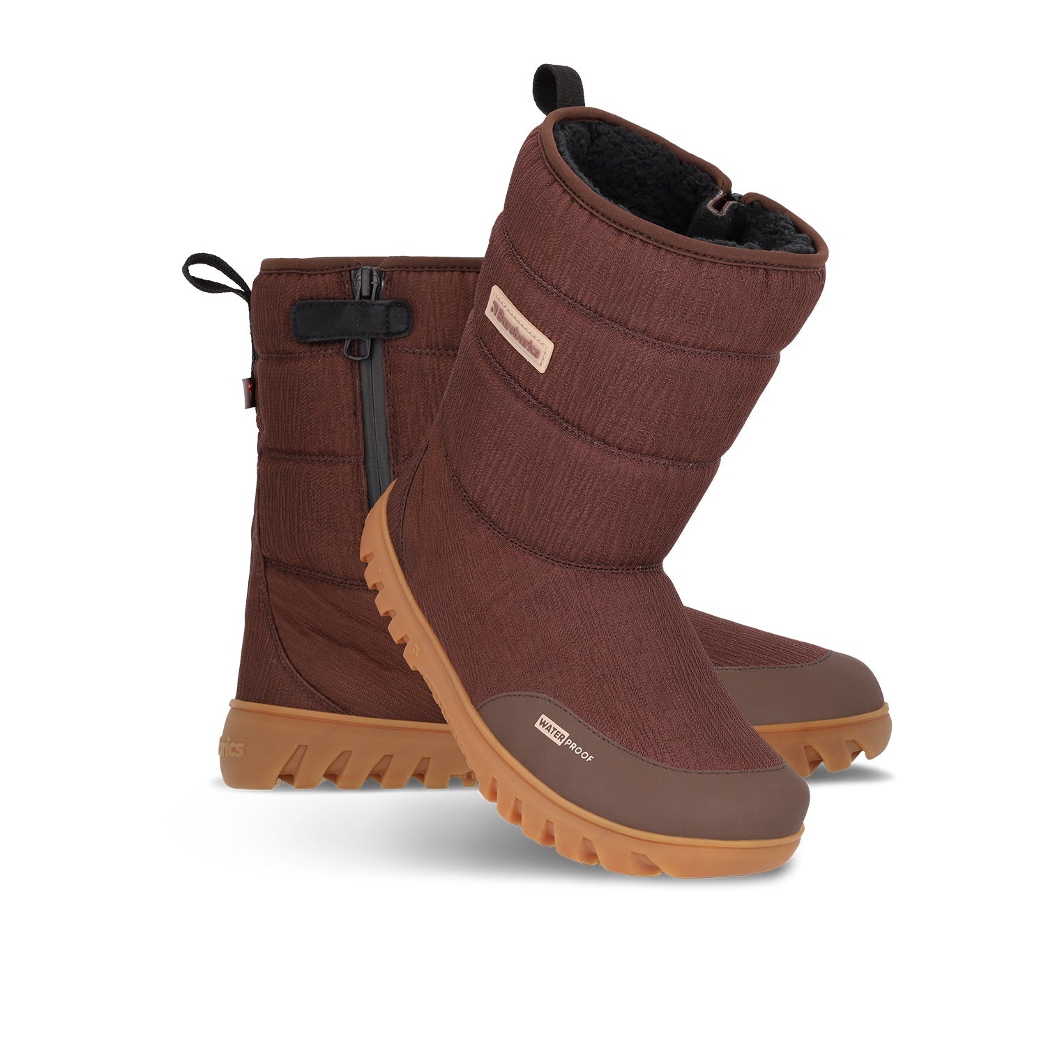 Winter Barefoot Boots Barebarics PolarStride - Copper Brown - Barefoot Shoe Store