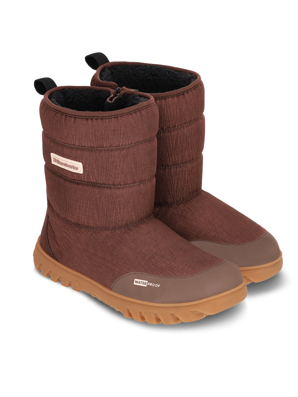 Winter Barefoot Boots Barebarics PolarStride - Copper Brown - Barefoot Shoe Store