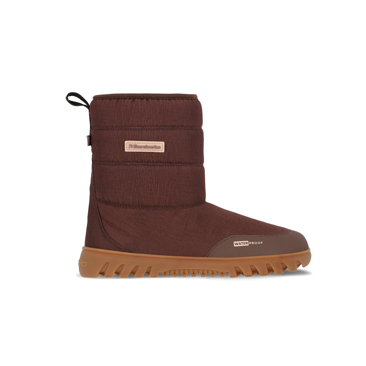 Winter Barefoot Boots Barebarics PolarStride - Copper Brown - Barefoot Shoe Store