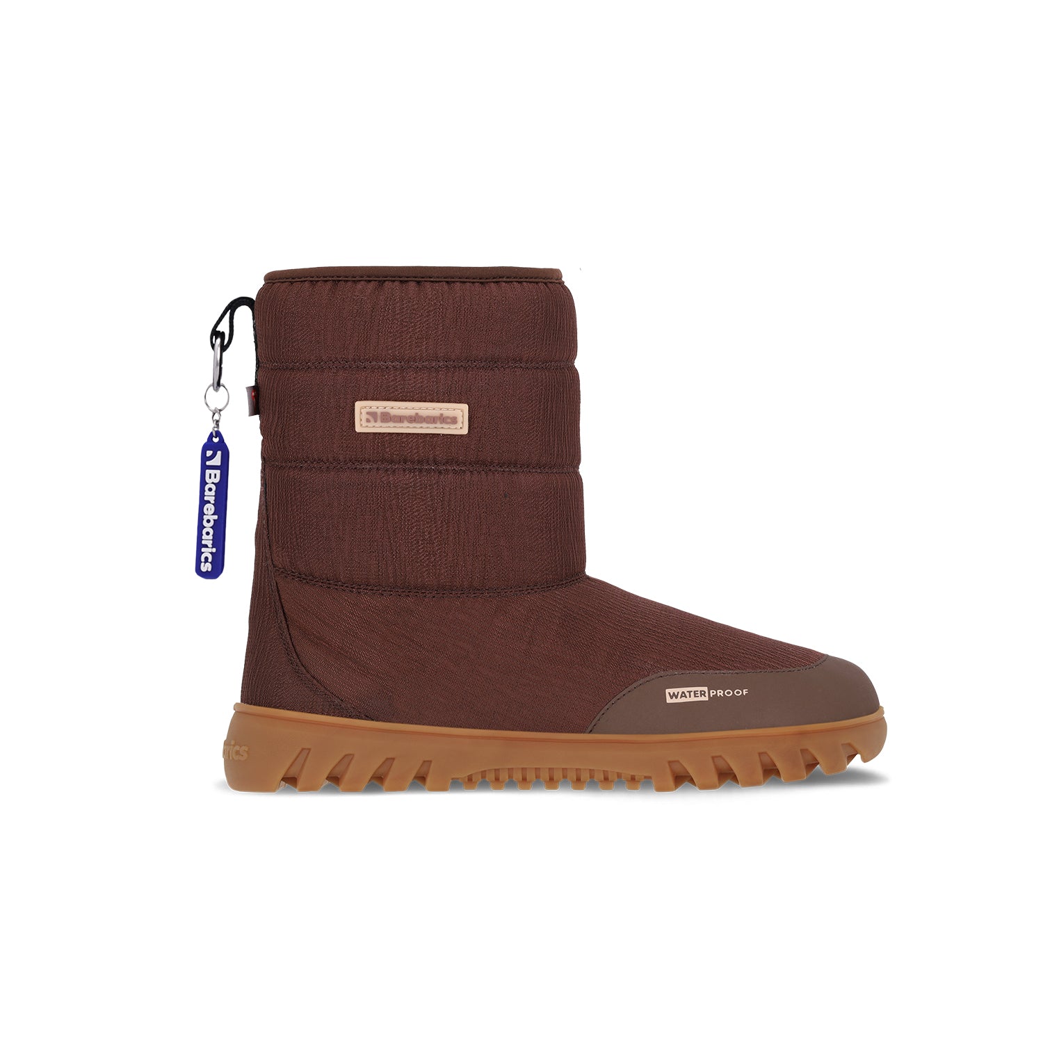 Winter Barefoot Boots Barebarics PolarStride - Copper Brown - Barefoot Shoe Store
