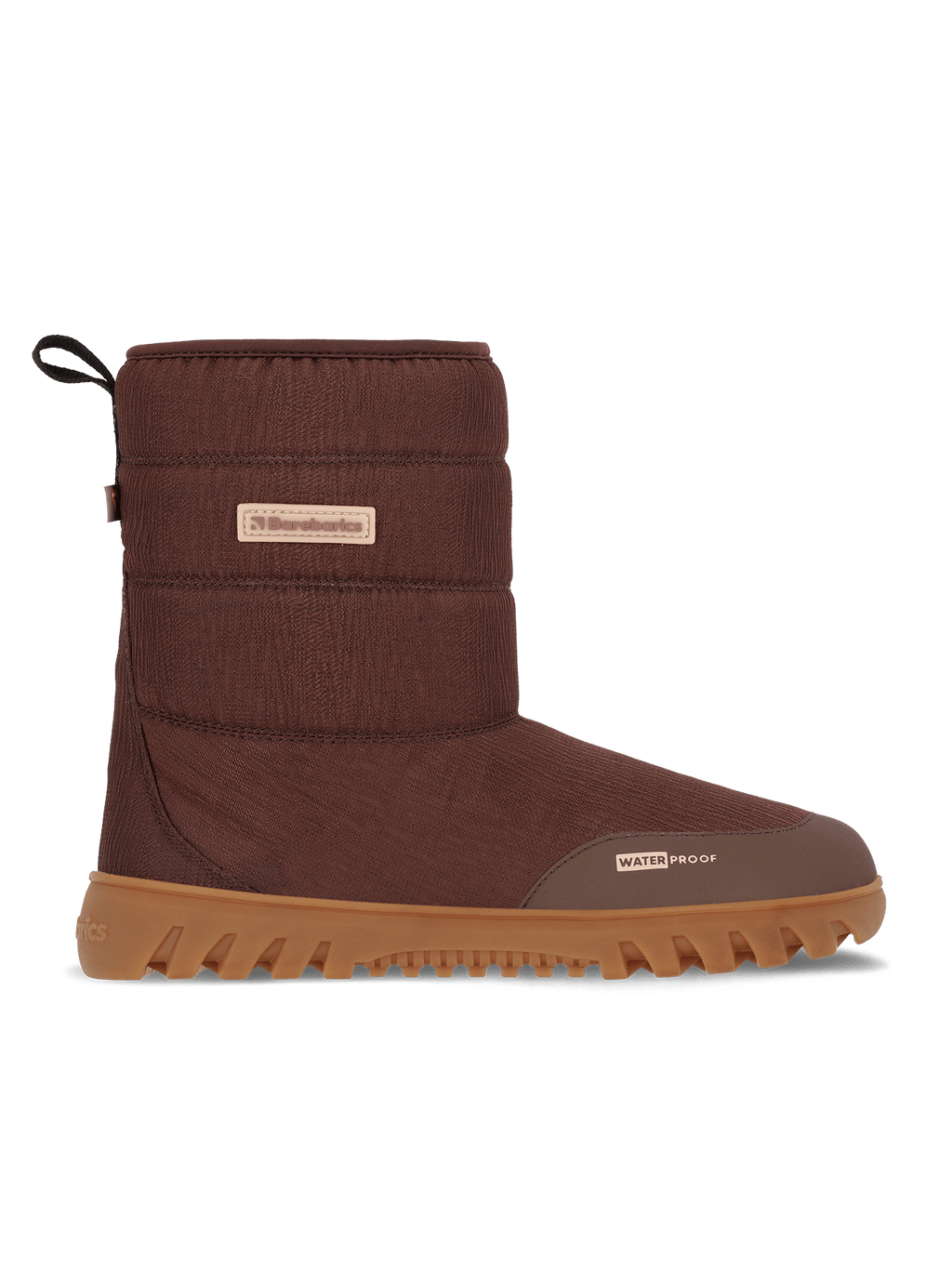 Winter Barefoot Boots Barebarics PolarStride - Copper Brown - Barefoot Shoe Store