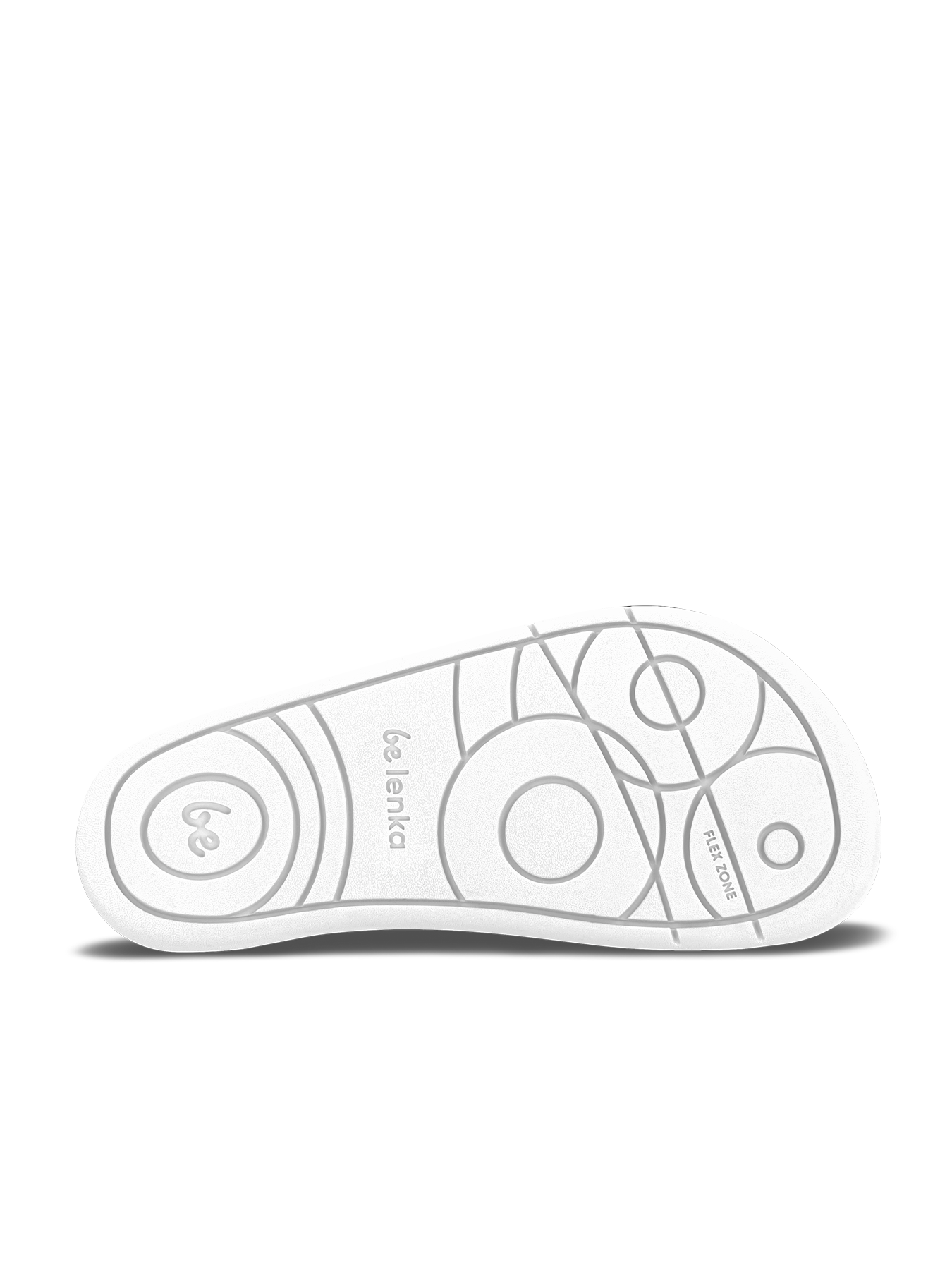 Kids barefoot sneakers Be Lenka Energise Kids - White & Checkerboard