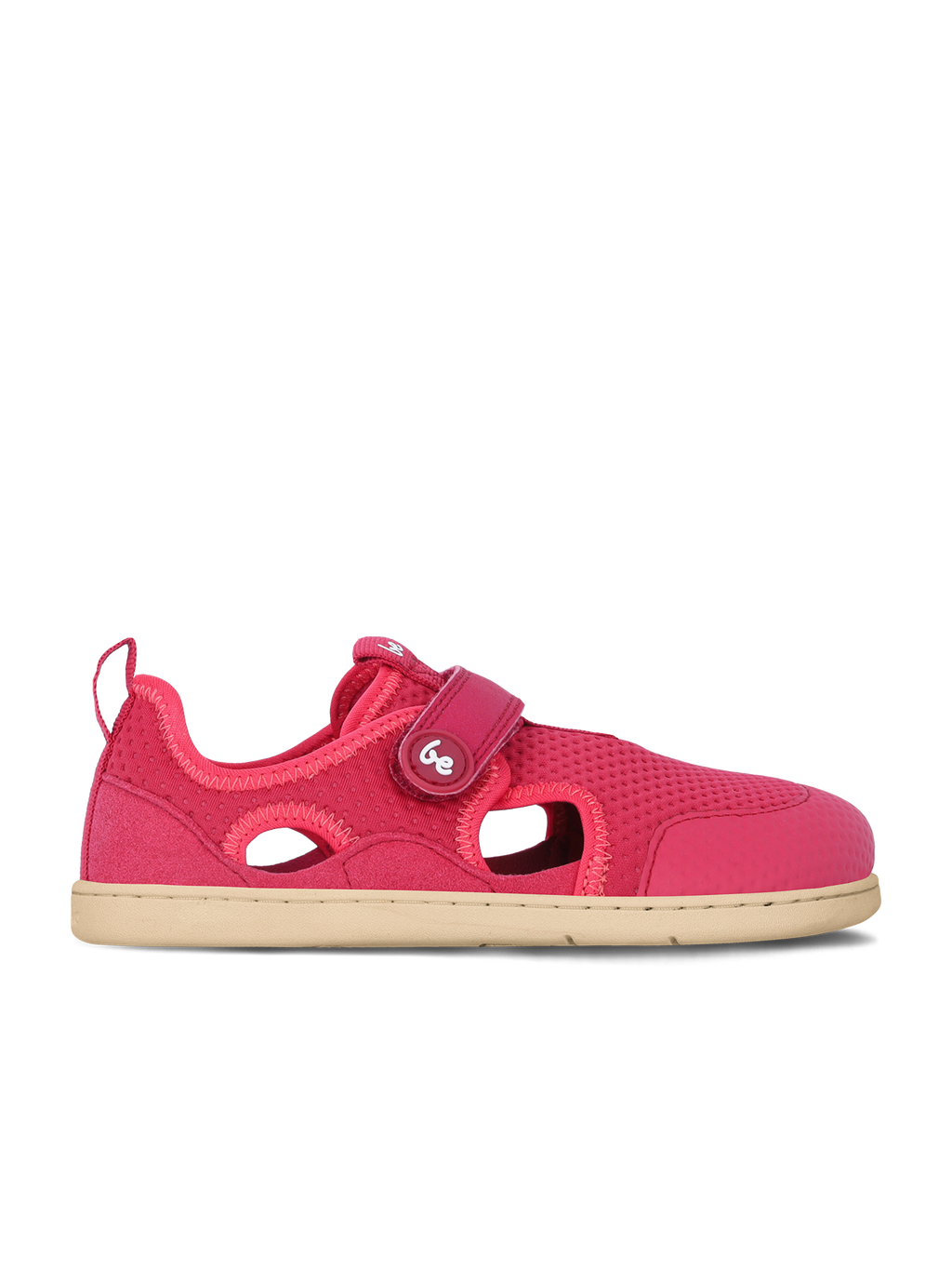 Kids' barefoot sandals Zest Kids - Berry