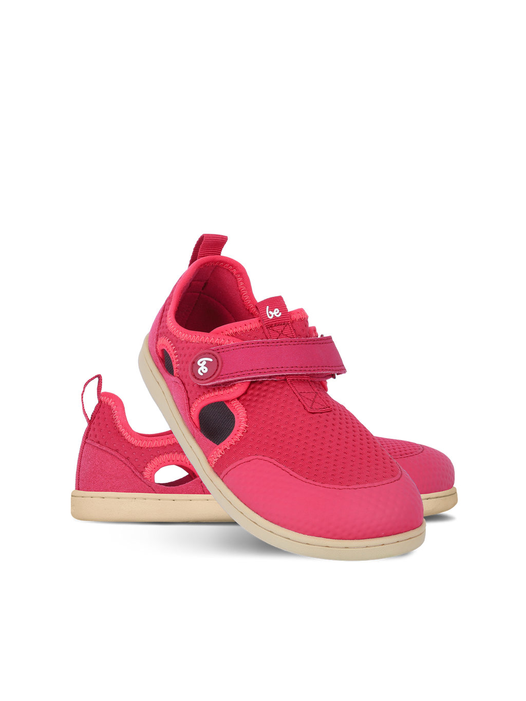 Kids' barefoot sandals Zest Kids - Berry