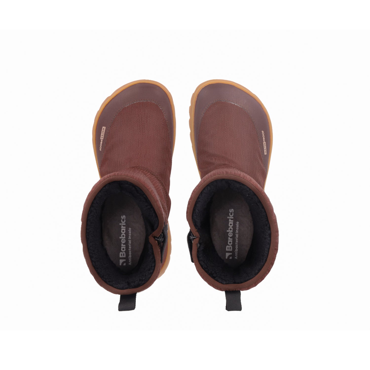 Winter Barefoot Boots Barebarics PolarStride - Copper Brown (SALE)