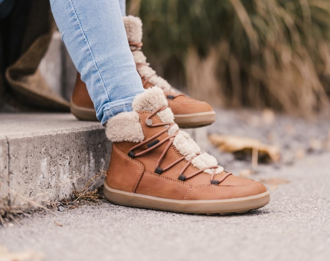 Winter Barefoot Boots Be Lenka Bliss - Brown