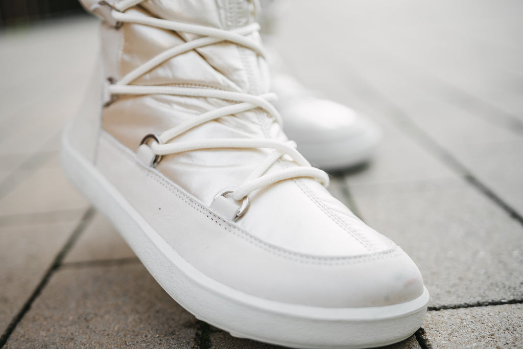 Winter Barefoot Boots Be Lenka Snowfox Woman - Pearl White
