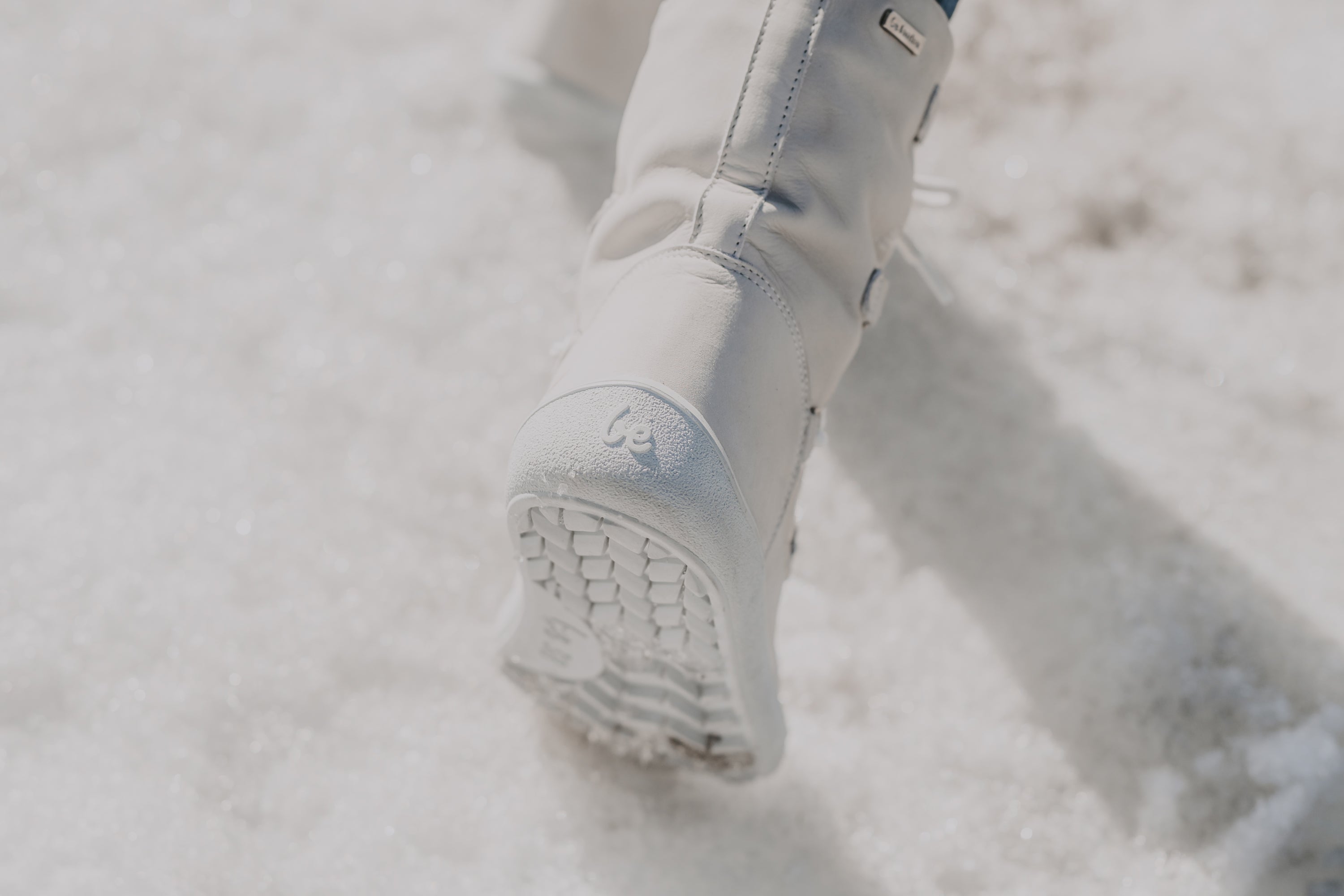 Winter Barefoot Boots Be Lenka Snowfox Woman - Pearl White