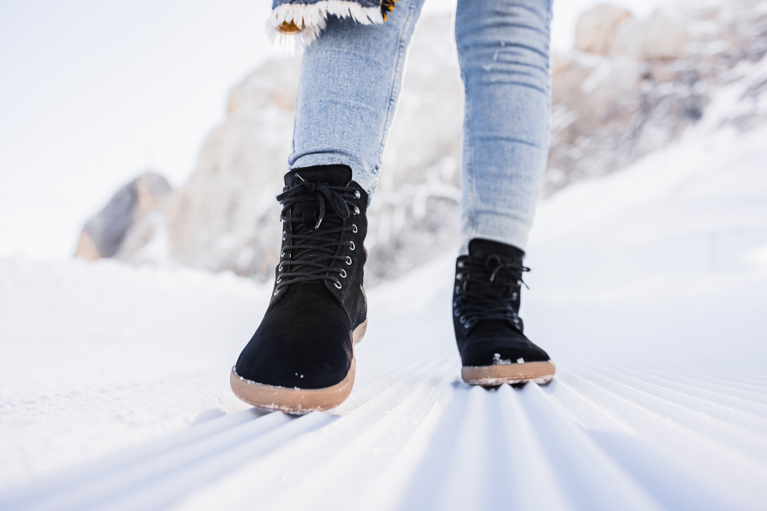 Winter Barefoot Boots Be Lenka Winter 3.0 - Matt Black (SALE)